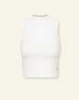 Nu Studios - Rib Mock Neck Tank - Off White