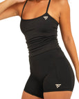 The Fit SecondSkin Active Singlet – Jet Black