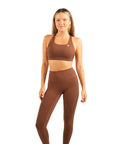 The Fit Sculpt High-Rise Leggings – Chocolate Brown