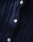 Nu Studios - Cable Cardigan - Navy