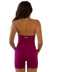 Ravish - Cranberry Halter Top