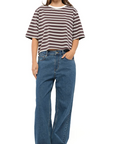 Jac and Mooki KAIA T-SHIRT navy stripe