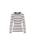 Jac and Mooki - Amelie Knit - Espresso Stripe