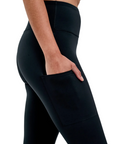 Tully Lou - Pocket Compression Active Pant Wide Waistband
