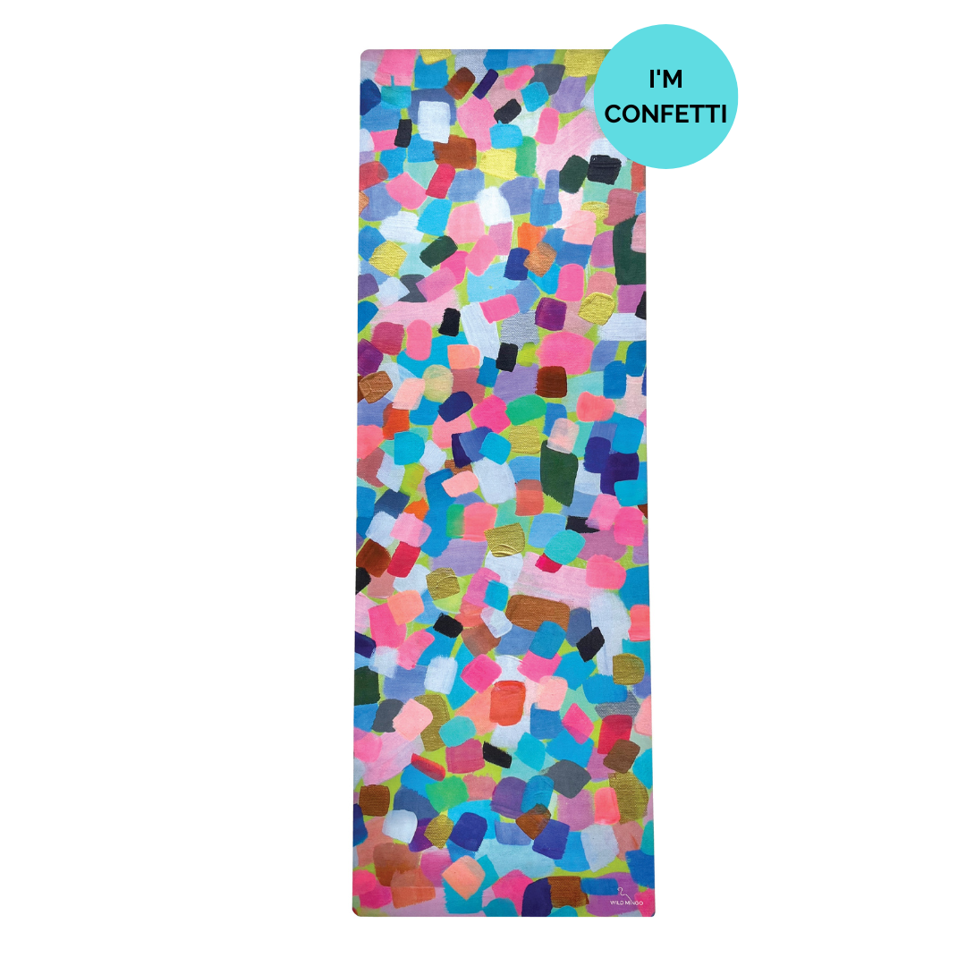 Wild Mingo - Wild Mingo Washable Workout Mat (Yoga, Pilates, Barre, PT)