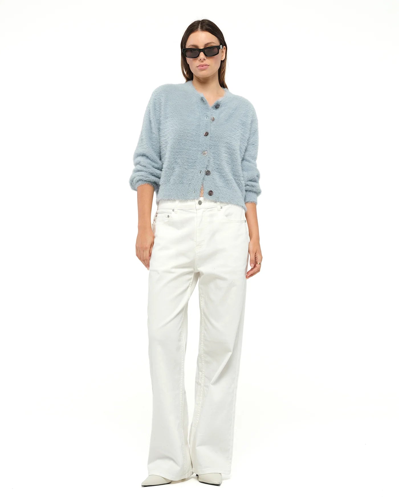 Jac and Mooki - Camille Cardigan - Baby Blue