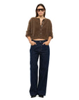 JACANDMOOKI- Women's Camille Cardigan - Mocha
