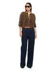 JACANDMOOKI- Women's Camille Cardigan - Mocha