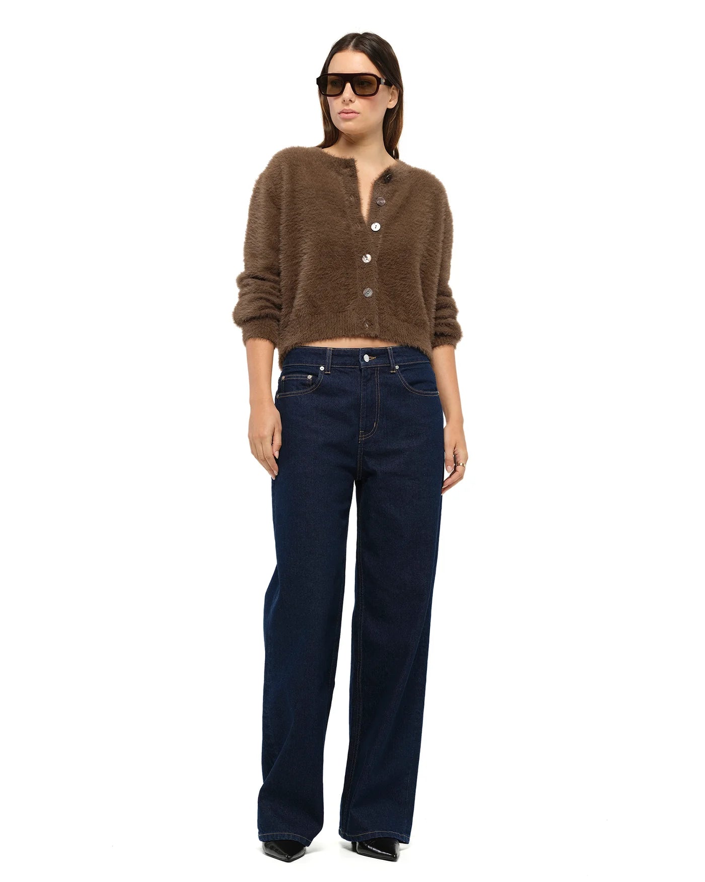 Jac and Mooki - Camille Cardigan - Mocha