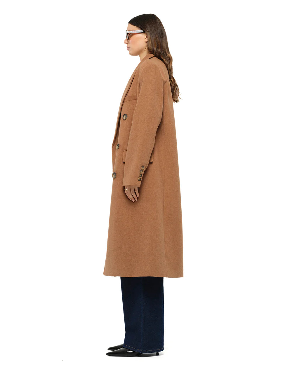 Jac and Mooki - Charli Coat - Cashew