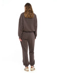 JACANDMOOKI - Women's GIGI SWEATSHIRT cocoa