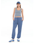 JACANDMOOKI - Women's HAILEY TRACK PANT galaxy blue