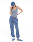 JACANDMOOKI - Women's HAILEY TRACK PANT galaxy blue