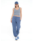 Jac and Mooki - HAILEY TRACK PANT galaxy blue