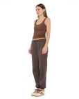 JACANDMOOKI - Women's HAILEY TRACK PANT cocoa