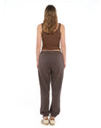 JACANDMOOKI - Women's HAILEY TRACK PANT cocoa