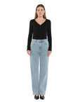 JACANDMOOKI - Women's Harlow Henley - Black
