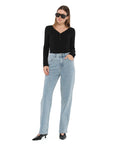 JACANDMOOKI - Women's Harlow Henley - Black