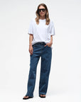 JACANDMOOKI - Women's RILEY T-SHIRT - WHITE
