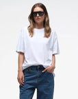 JACANDMOOKI - Women's RILEY T-SHIRT - WHITE