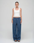 JACANDMOOKI - Women's ROBERTA PANT Mid Indigo