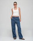 JACANDMOOKI - Women's ROBERTA PANT Mid Indigo