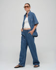 JACANDMOOKI - Women's ROBERTA PANT Mid Indigo