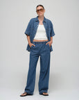 JACANDMOOKI - Women's ROBERTA PANT Mid Indigo