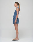 JACANDMOOKI - Women's ALLEGRA VEST Mid Indigo