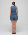 JACANDMOOKI - Women's ALLEGRA VEST Mid Indigo