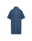 JACANDMOOKI Women's ALESSIA DRESS Mid Indigo