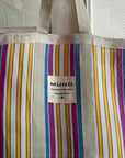 Muno - Handmade Recycled Nylon XL Bag - Blue & Purple