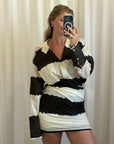 Zulu & Zephyr - Women's Sarong - Tie Dye Stripe