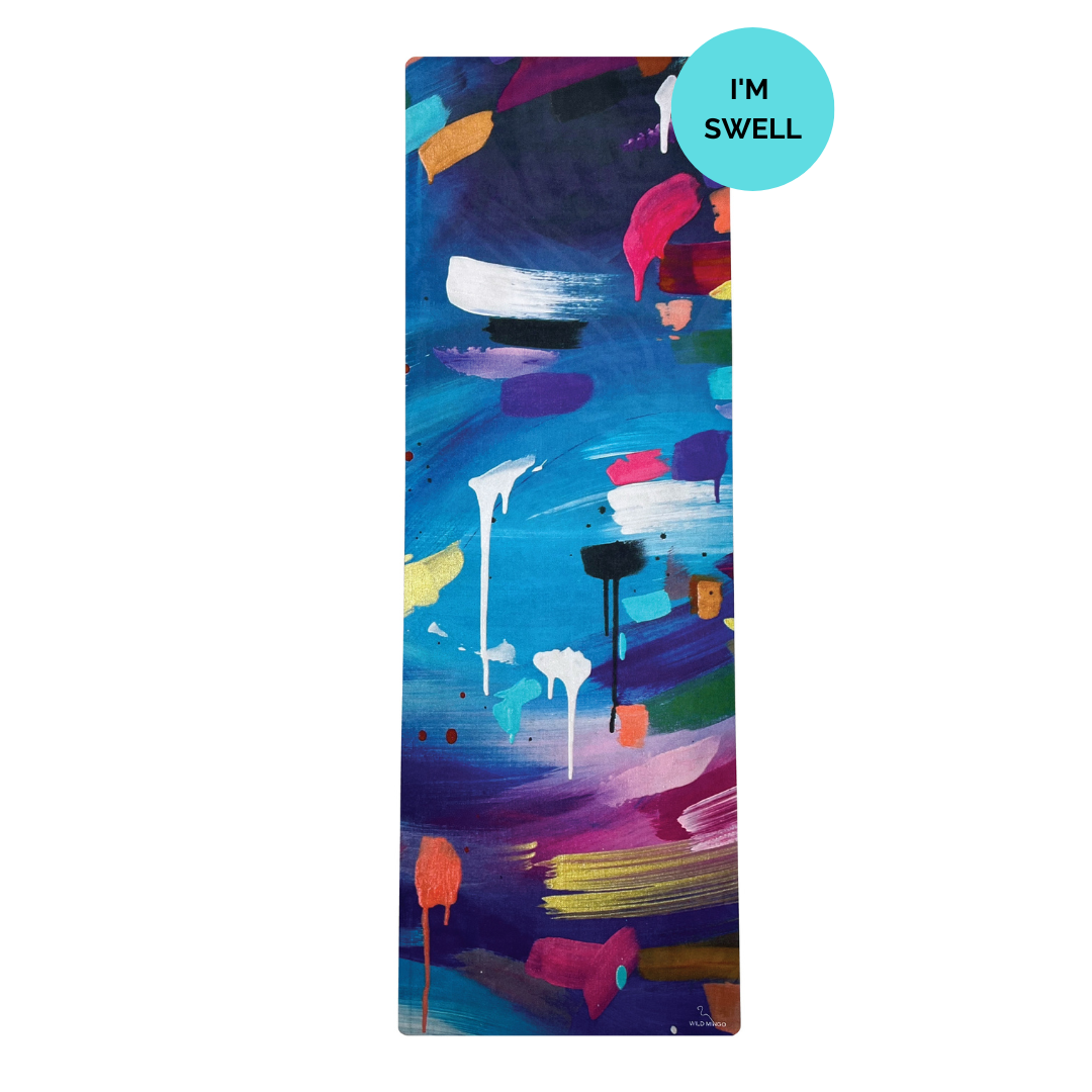 Wild Mingo - Wild Mingo Washable Workout Mat (Yoga, Pilates, Barre, PT)