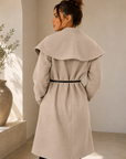 RAW by RAW Bobby Oversized Coat – Almond