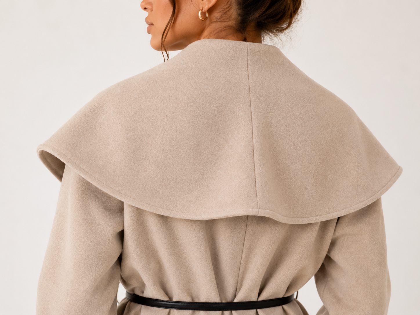 RAW by RAW Bobby Oversized Coat – Almond