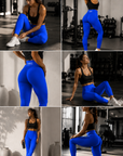 Women’s Leggings – Sculpted. Seamless. Second Skin. -Electric Blue, The Fit Collection (Copy)