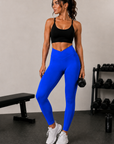 Women’s Leggings – Sculpted. Seamless. Second Skin. -Electric Blue, The Fit Collection (Copy)