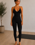 Second Skin Sculpt Womens Singlet – Black