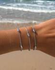 Paige Silver Drift Bracelet – Stainless Steel