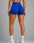Second Skin Womens V-Waist Shorts – Electric Blue