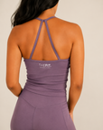 THE FIT. COLLECTION Women's Aura Strappy Singlet – Charcoal Gray
