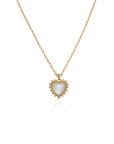 Kerstin Radiant Heart Necklace – 18K PVD