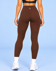 Athletic Club, High-Waisted Leggings - Espresso