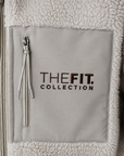 The Fit Collection Sherpa Jacket – Cream