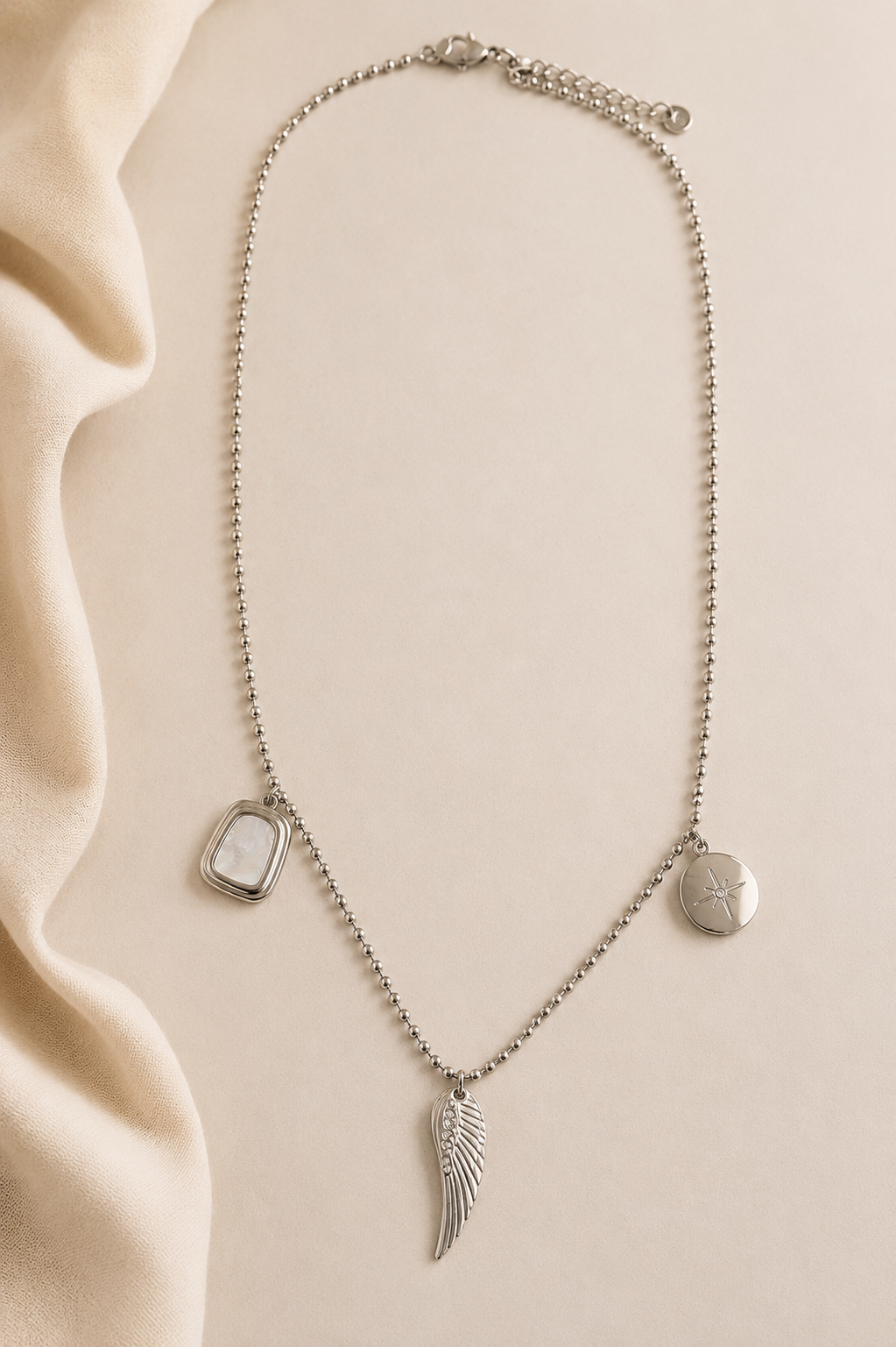 Solstice Wanderer Necklace – Stainless Steel