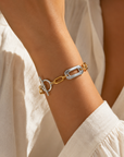 Harper Two-Tone Bracelet