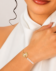 Celeste Sunburst Bracelet – 18K PVD Gold