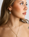 Marina Crystal Necklace – 18K PVD Gold
