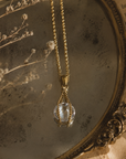 Marina Crystal Necklace – 18K PVD Gold